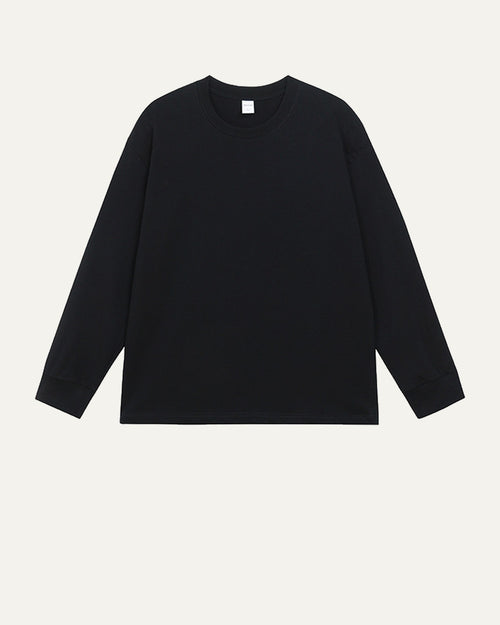 Long Sleeve — Black — 1 front