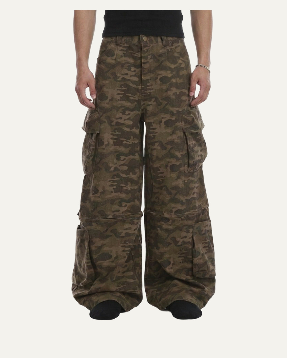 Camo Convertible Pants — Camo — 1 front