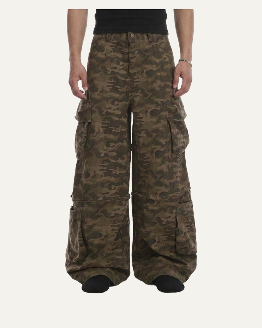 Camo Convertible Pants — Camo